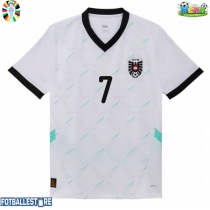 Østerrike Marko Arnautovic #7 Bortedrakt EM 2024 Kortermet